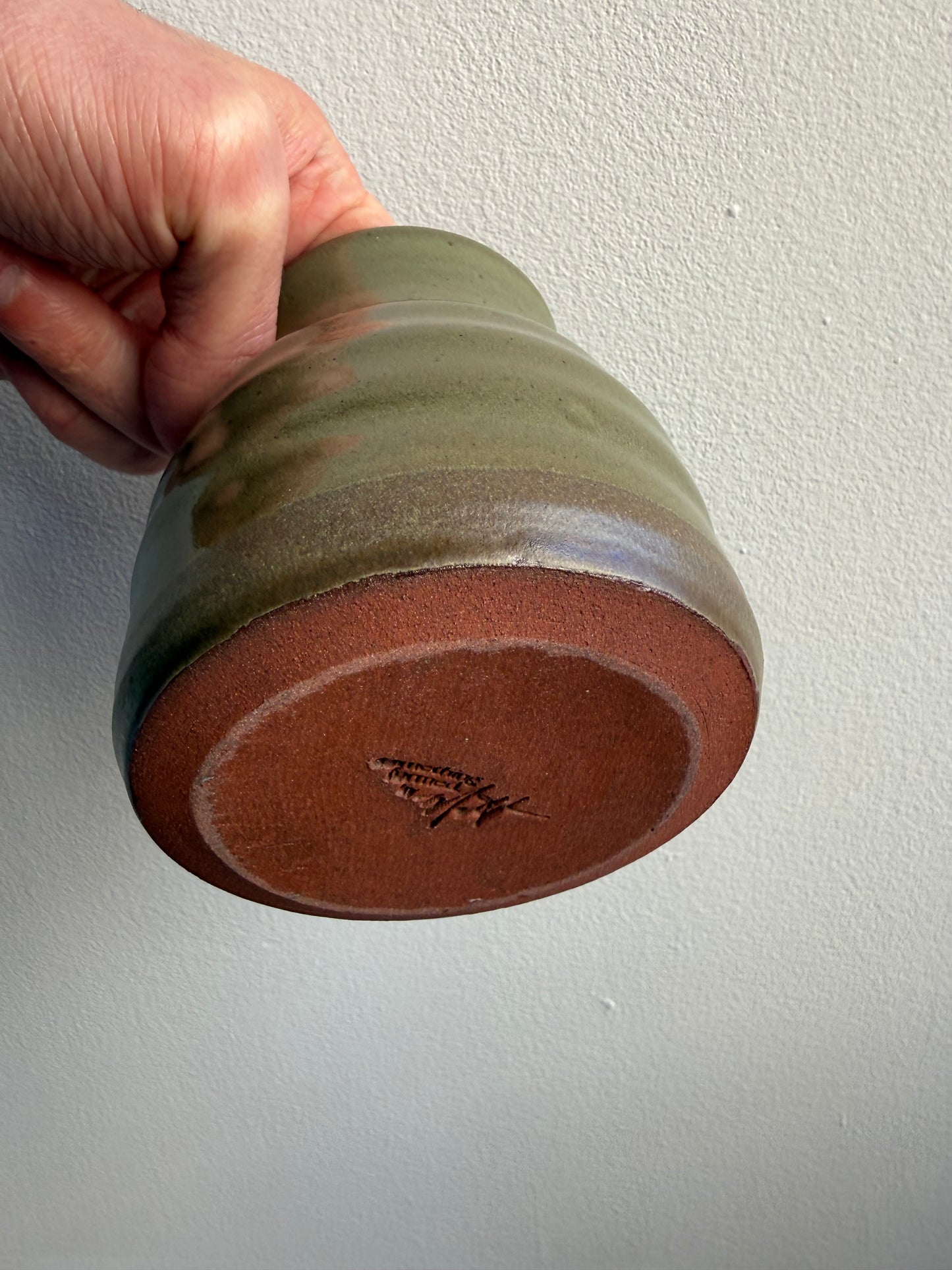 Green Beehive Vase