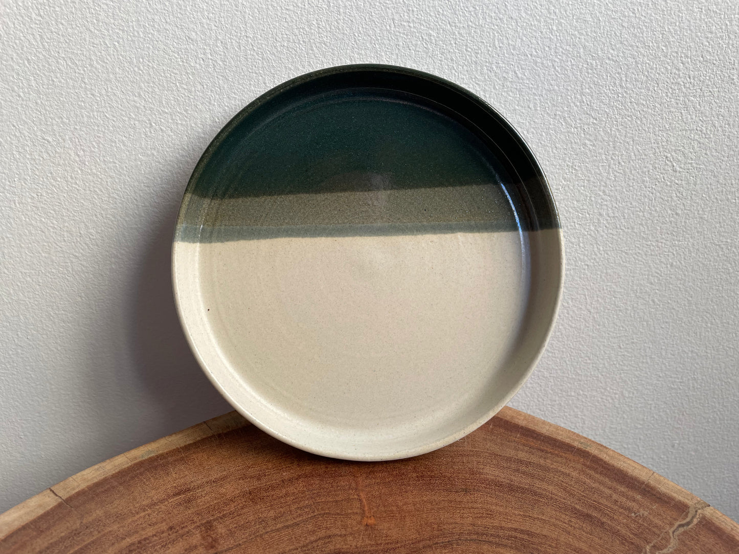 Green Lines Plate