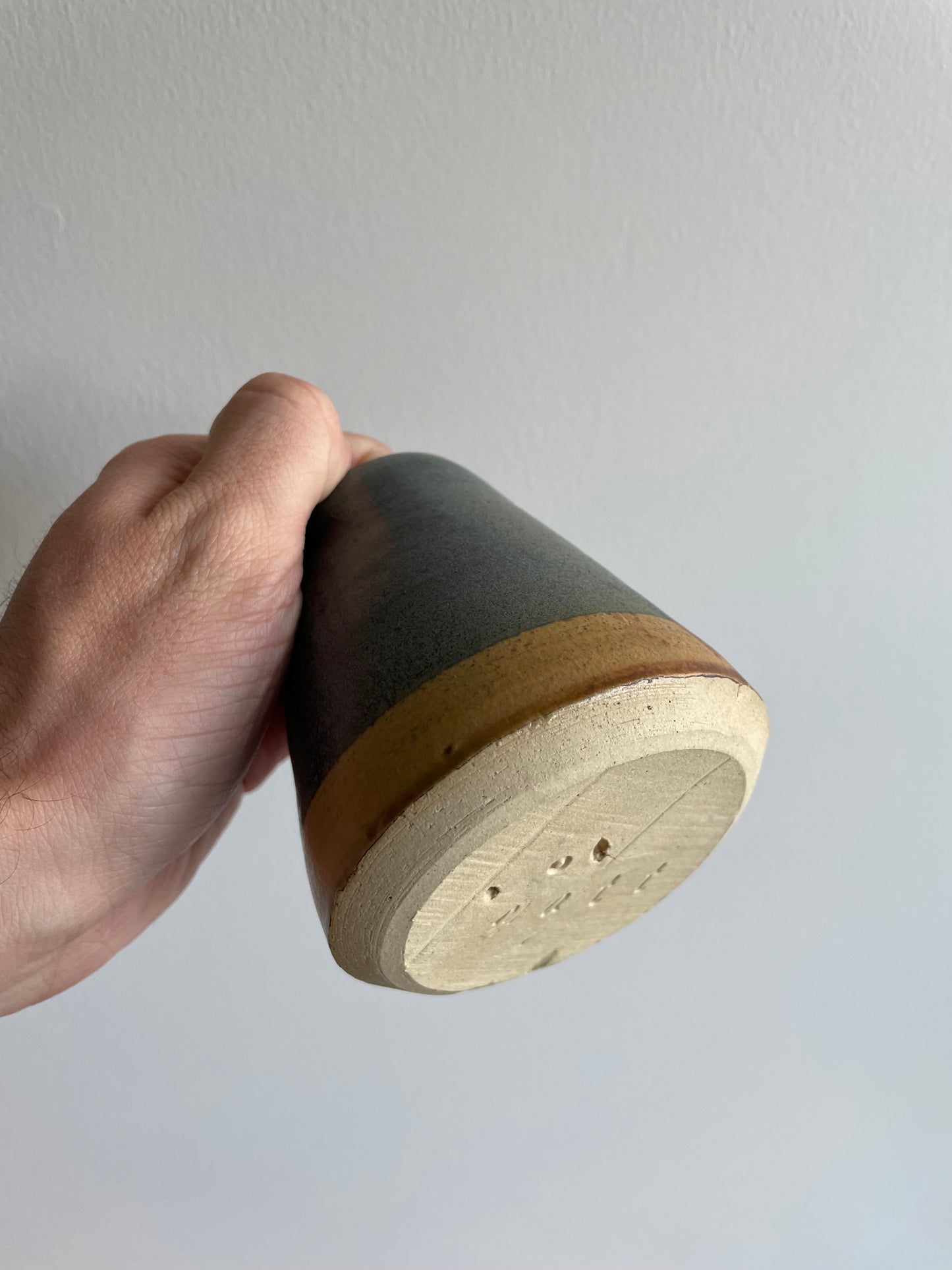 Angular Grey Vase