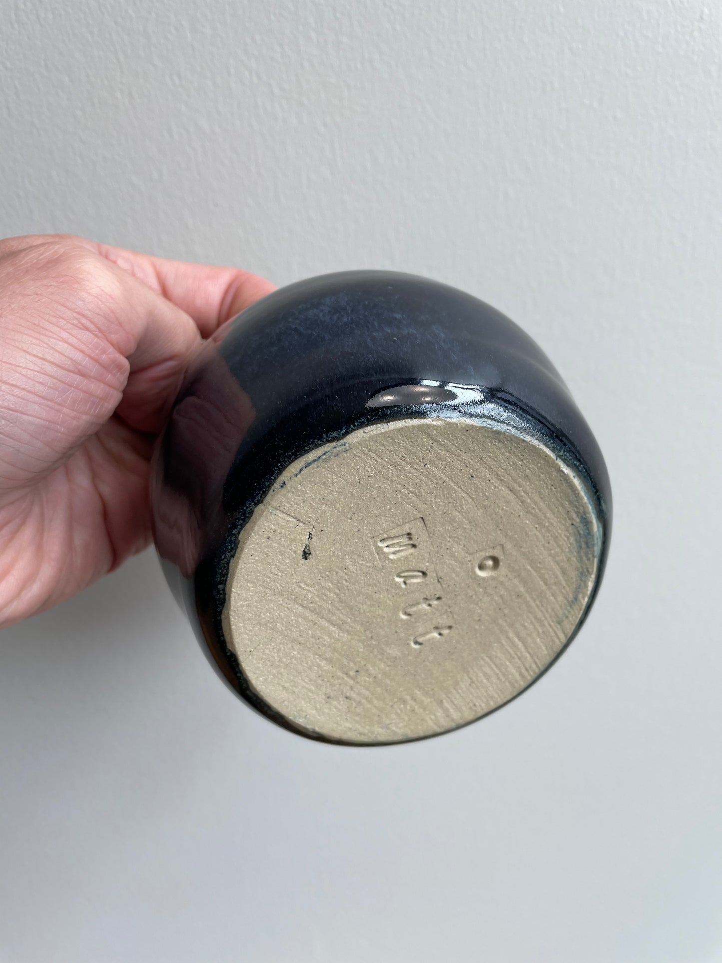 Green Swipe Pot