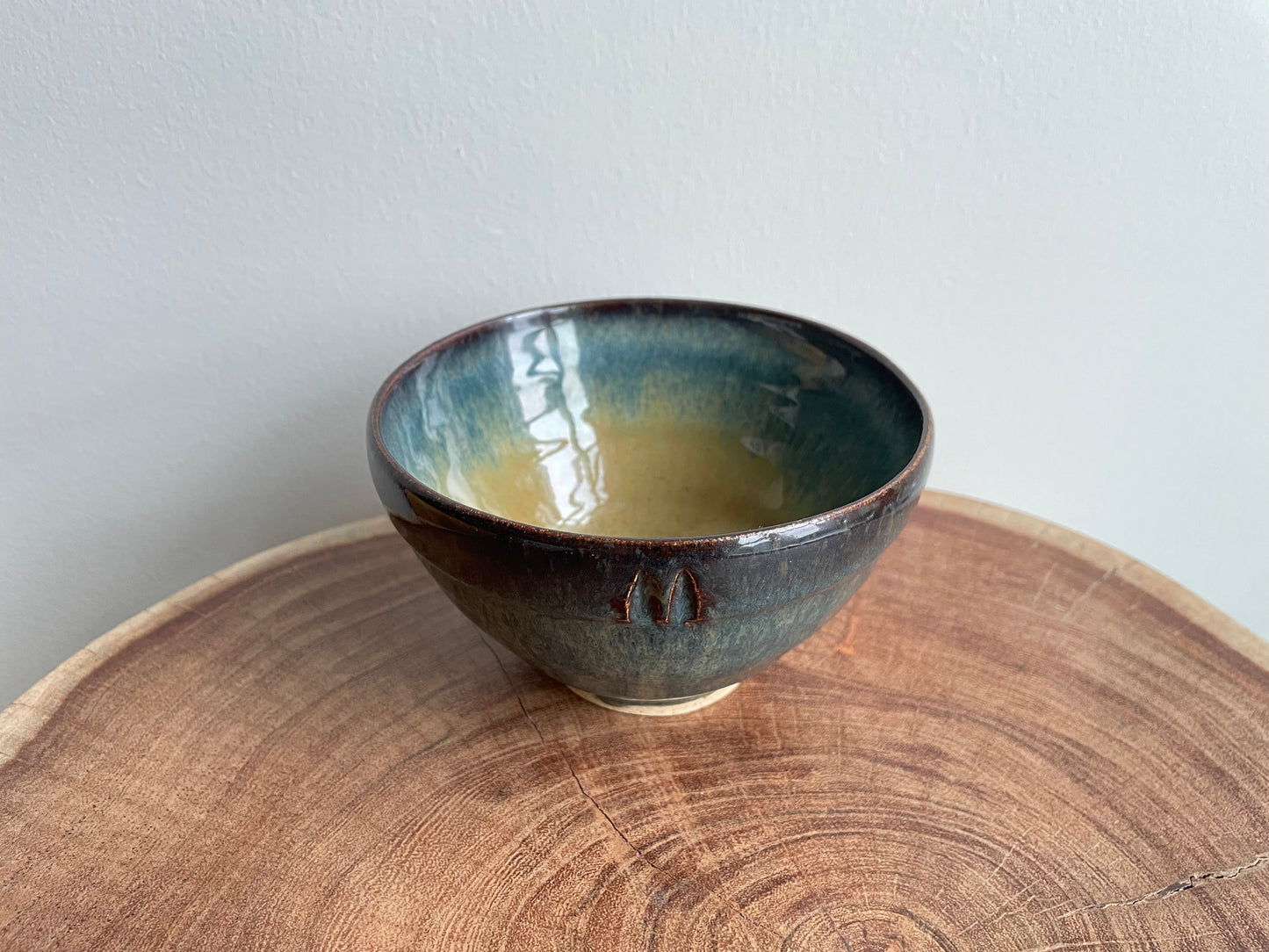 Blue Rust Bowl