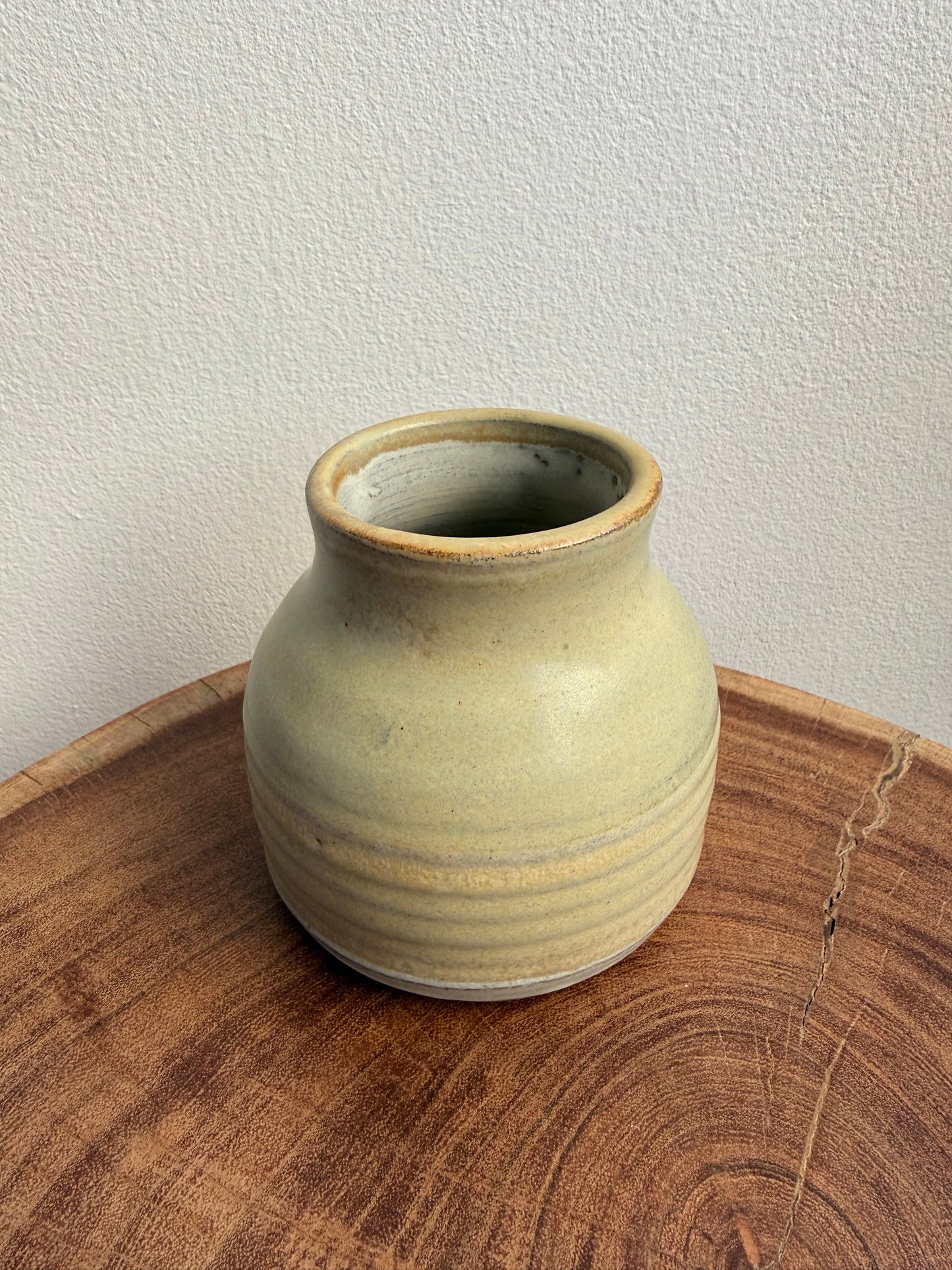 Beige Beehive Vase