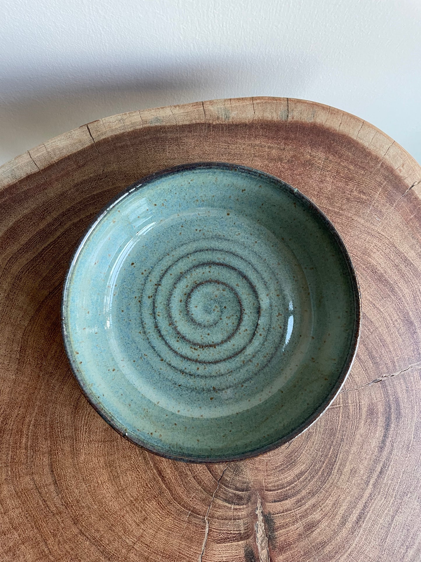 Blue Swirl Bowl